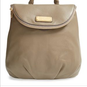 Marc Jacobs natural taupe leather Natasha backpack